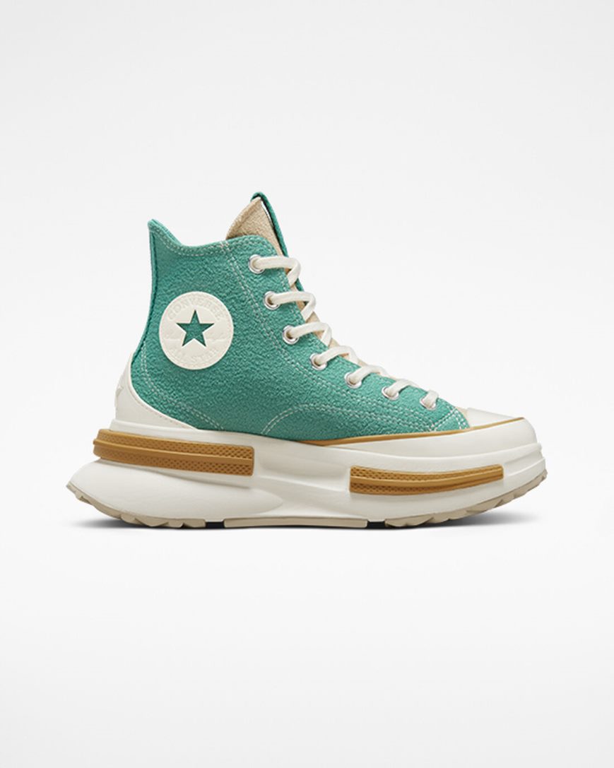 Tenisky Vysoke Converse Run Star Legacy CX Textured Panske Zelene | SK KQJ11G3